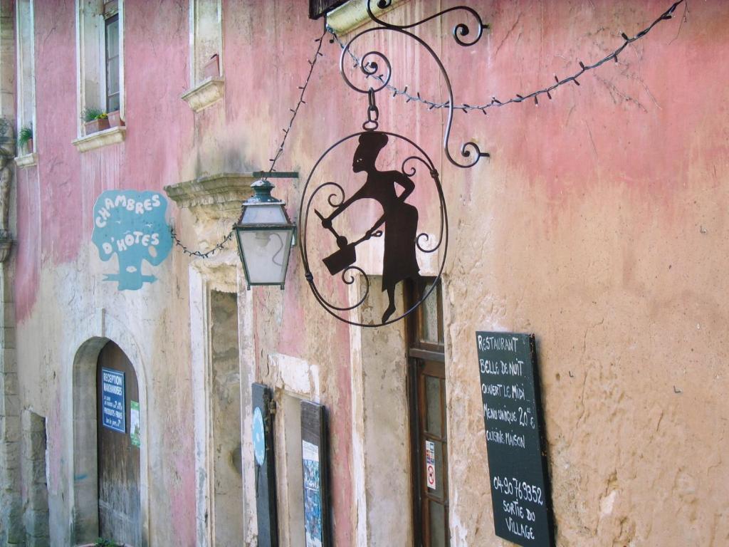 Belle De Nuit Bed & Breakfast Oppede Bagian luar foto